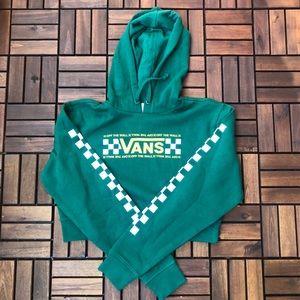 Vans women’s cropped hoodie